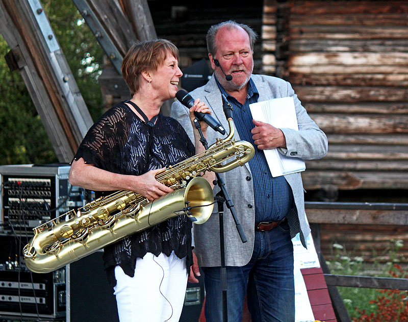 Neta Norén och Lars T Johansson