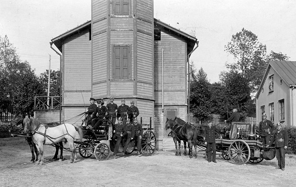 Härnösands brandstation ca 1900