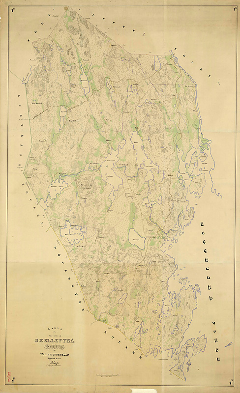 Karta Skellefteå